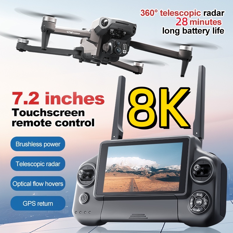 Drone Gimbal - Drone RC Quadcopter 8K 3 Axis