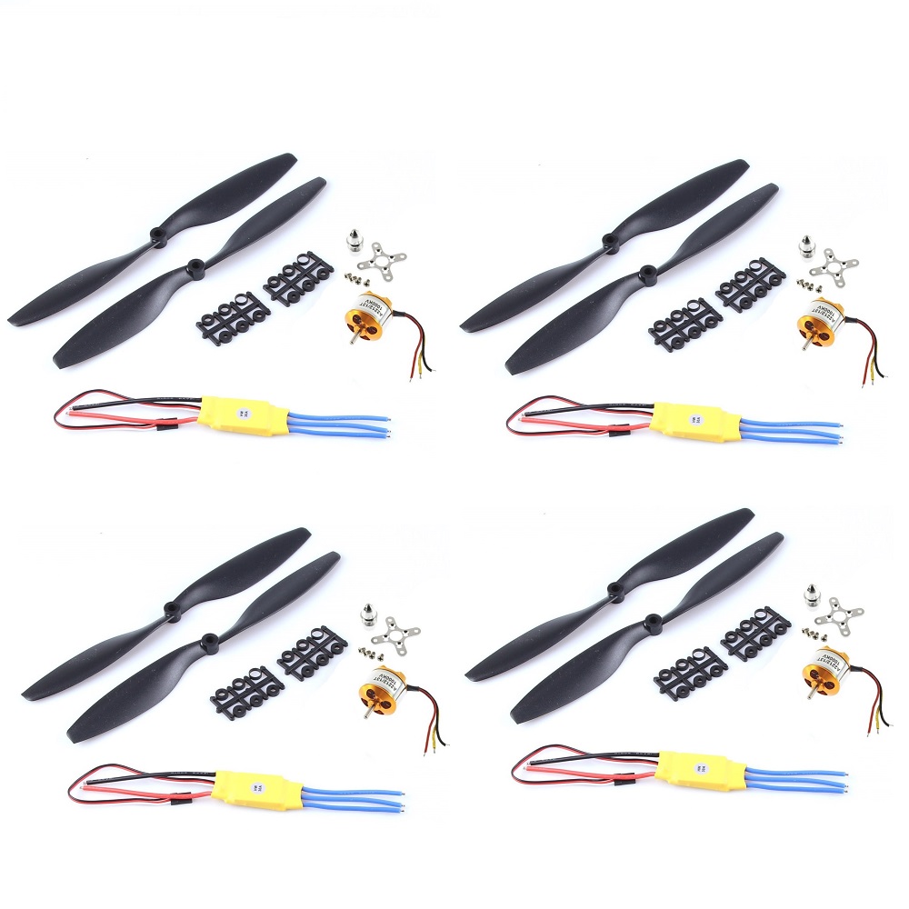 Drone Power Distribution Board - 4Set/lot A2212 1000KV 1400KV 2200KV tanpa