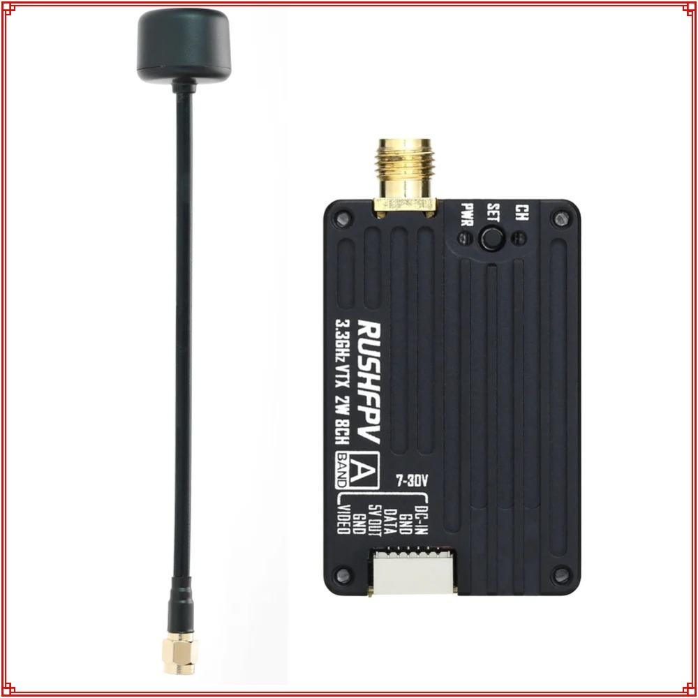 2026 RUSHFPV 3.3G 2W VTX Trans - Drone Receiver ulasan dan harga