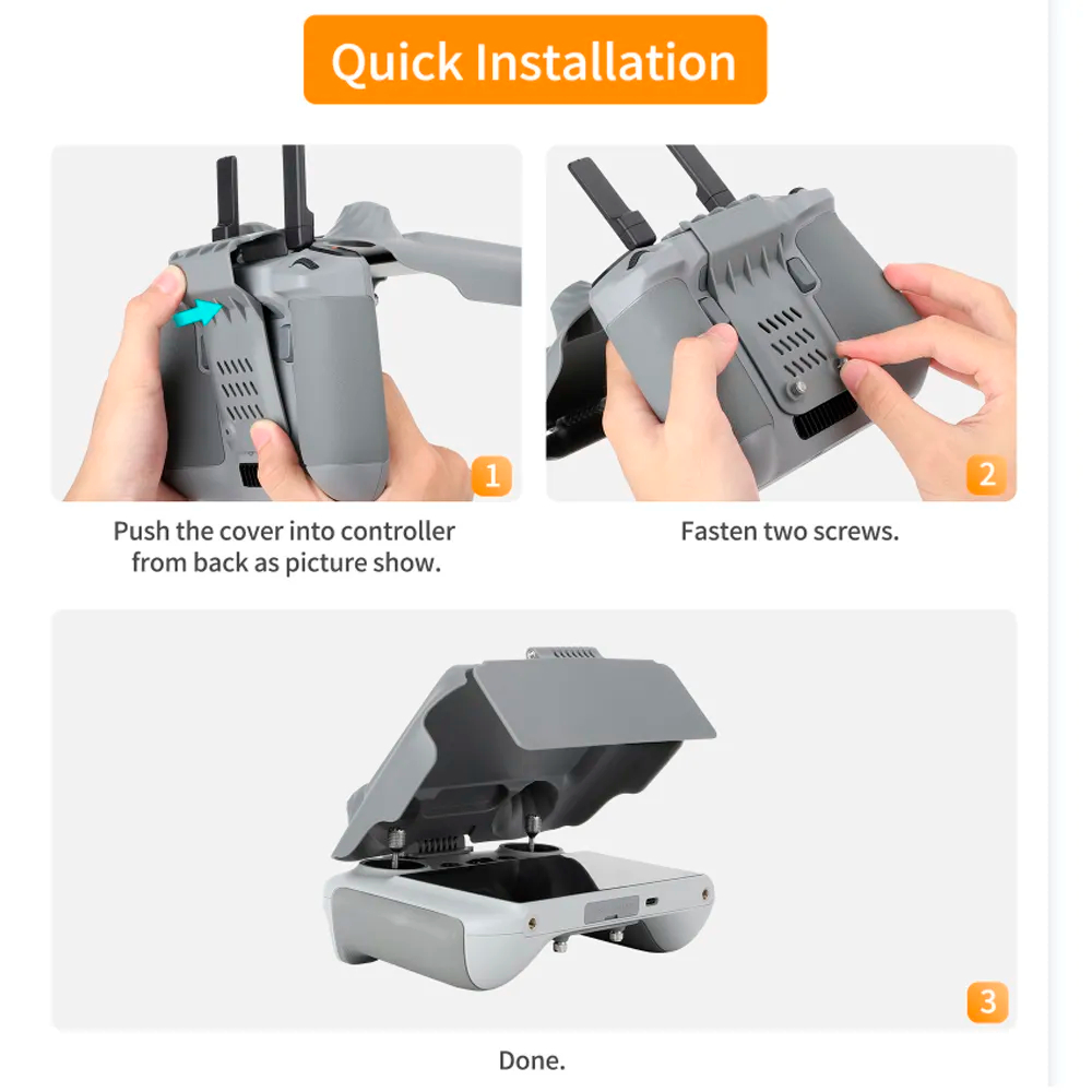 Cangkang Pelindung Layar untuk - Dji Drone Air 3 ulasan dan harga