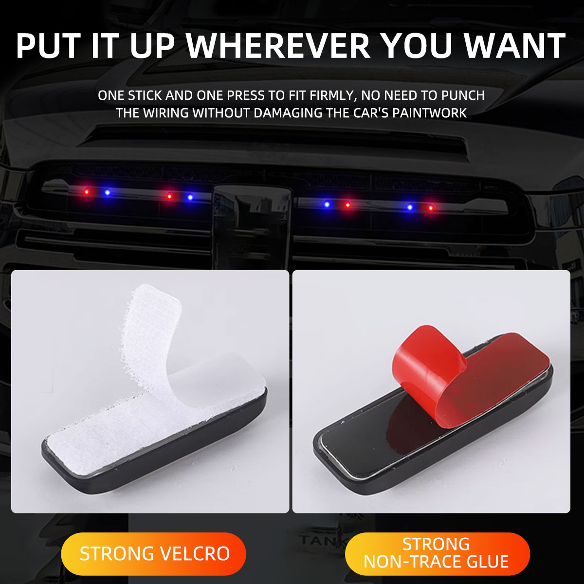 Lampu Alarm Anti Maling LED ni - Drone Led Light ulasan dan harga