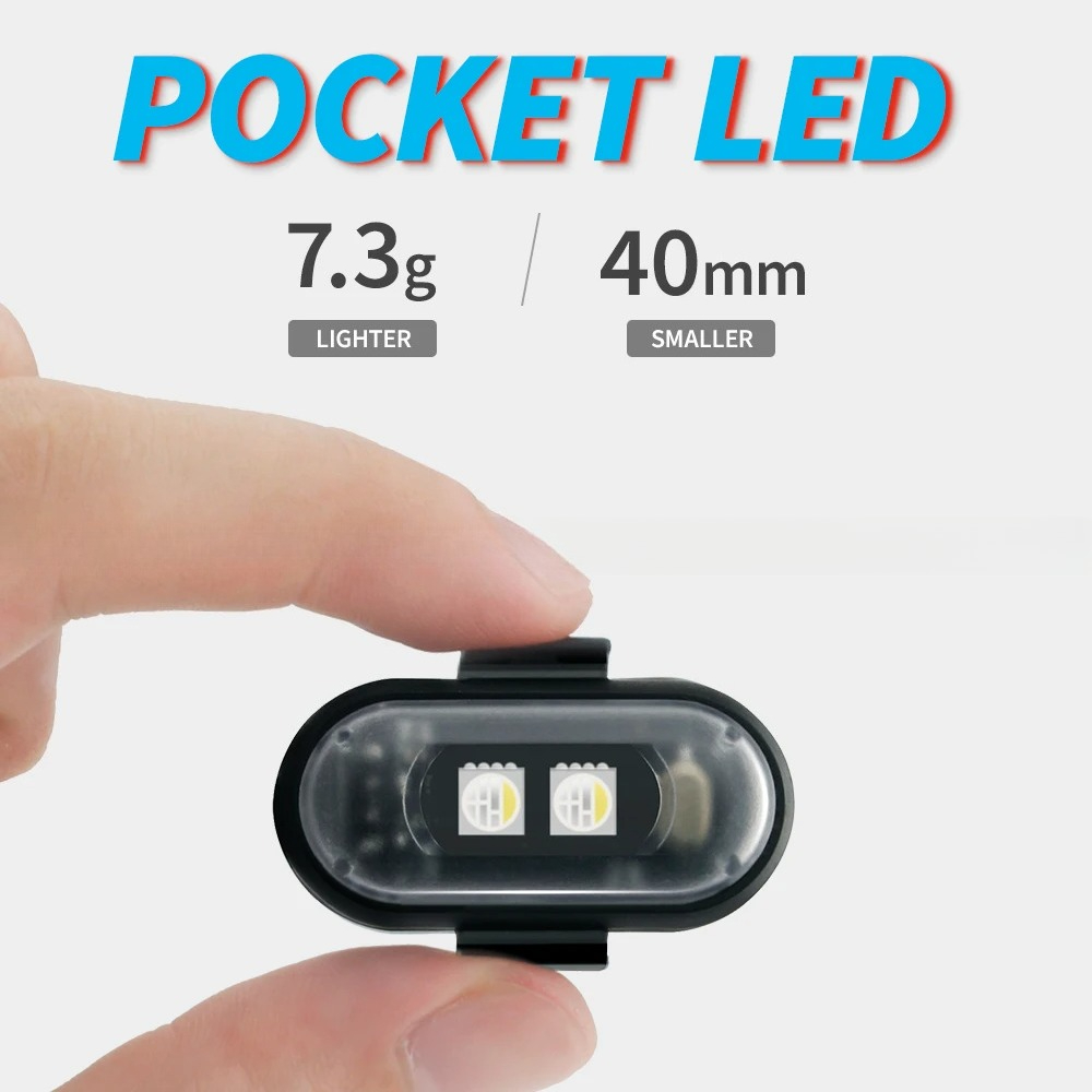 Lampu Strobo Sepeda Motor, LED - Drone Led Light ulasan dan harga