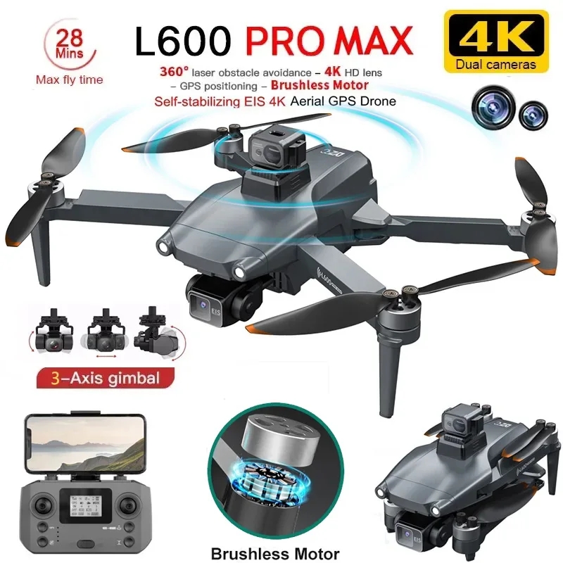 L600 PRO MAX Drone GPS profesi - Drone Gps Mount ulasan dan harga
