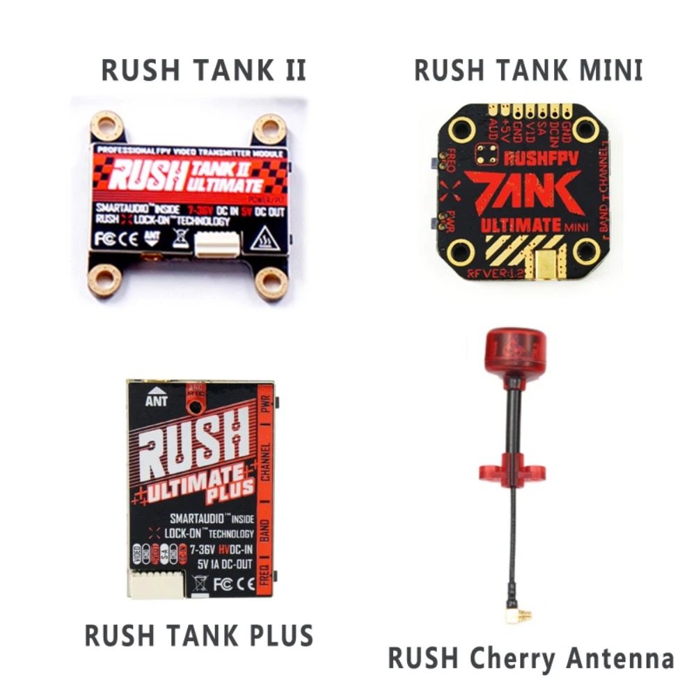 RUSH TANK Ultimate II/Mini/PLU - Drone Frame ulasan dan harga