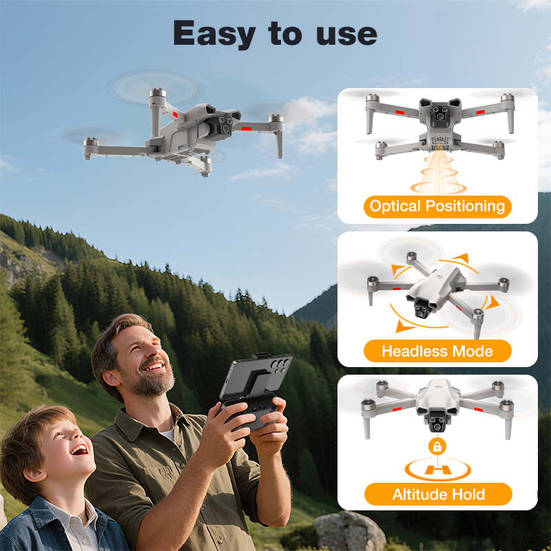Drone Baru L017 Pro Brushless  - Drone Gimbal ulasan dan harga