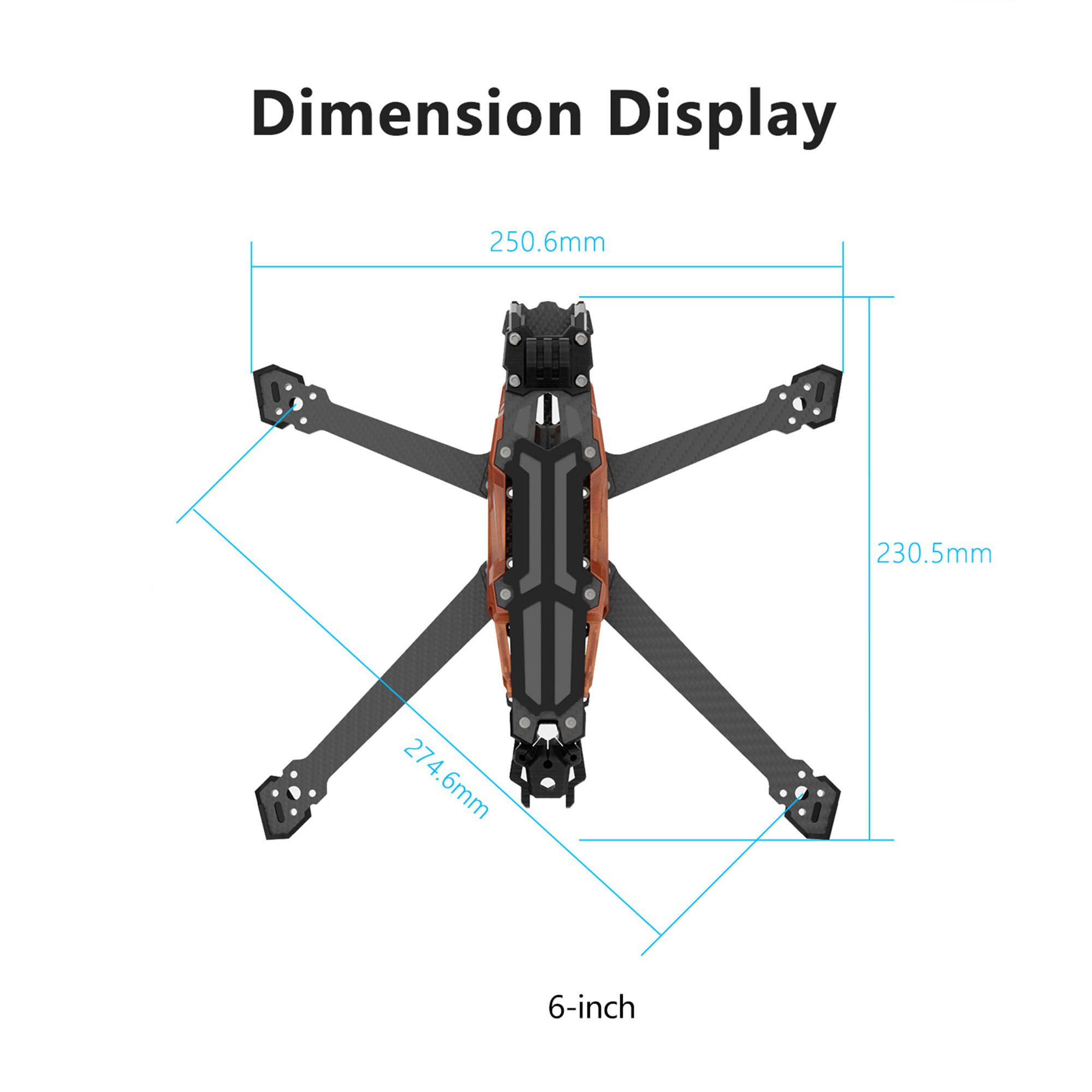 GEPRC GEP-Vapor-D5 D6 O4 Pro B - Drone Landing Gear ulasan dan harga